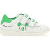 Trim Mickey Velcro Sneakers, Green - Sneakers - 2