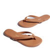Women's The Boyfriend Vegan Au Naturale, Brown - Sandals - 4