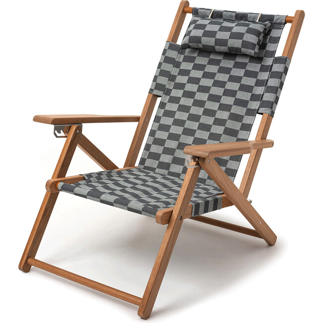 The Tommy Chair, Vintage Green Checker