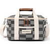 Premium Beach Cooler, Vintage Green Checker - Outdoor Home - 1 - thumbnail