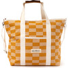 Premium Cooler Tote, Vintage Gold Checker - Outdoor Home - 1 - thumbnail