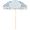 Holiday Lightweight Beach Umbrella, Santorini Blue - Outdoor Home - 1 - thumbnail