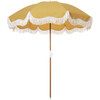 Holiday Lightweight Beach Umbrella, Vintage Gold - Outdoor Home - 1 - thumbnail