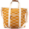 Premium Cooler Tote, Vintage Gold Checker - Outdoor Home - 2