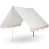 Premium Beach Tent, Lauren Stripe Sage - Outdoor Home - 1 - thumbnail