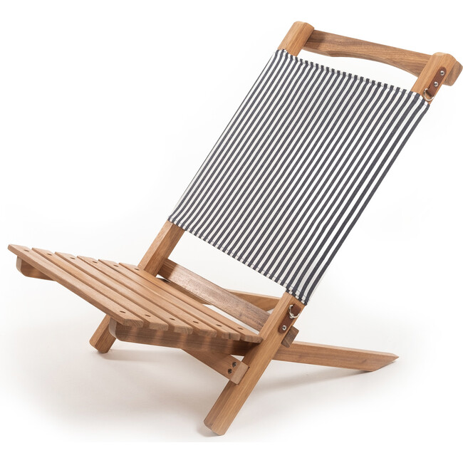 Essential 2-Piece Chair, Lauren's Navy Stripe