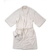 Luxury Robe & Slipper Set, Antique White - Mixed Accessories Set - 1 - thumbnail