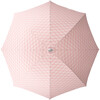 Premium Beach Umbrella, Vintage Pink Checker - Outdoor Home - 6