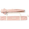 Premium Beach Umbrella, Vintage Pink Checker - Outdoor Home - 7