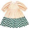 Danielle Maxi Dress, Mixed Check - Dresses - 1 - thumbnail