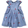 Eden Dress, Apple Embroidery - Dresses - 1 - thumbnail