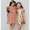 Steph Dress, Gold Lamé - Dresses - 2