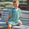 Coco Dress, Evergreen Check - Dresses - 2