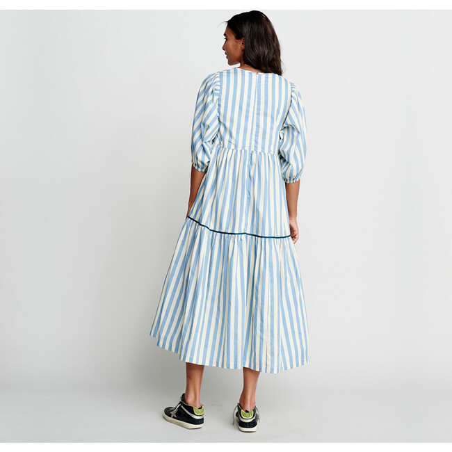 Women's Maribelle Dress, Sky Stripe