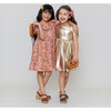 Steph Dress, Gold Lamé - Dresses - 3