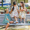 Coco Dress, Evergreen Check - Dresses - 3