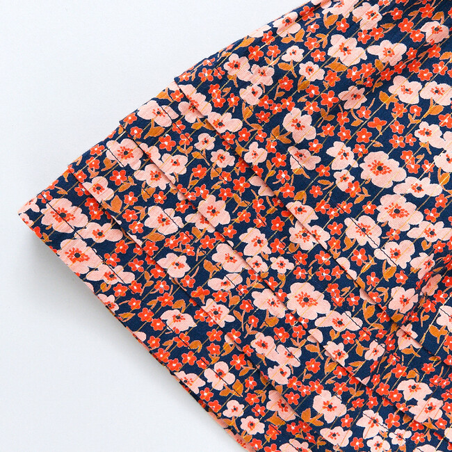 Skye Skirt, Navy Ditsy Floral - Skirts - 4