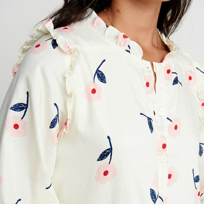 Women's Kalani Dress, Blossom Flower - Dresses - 3