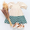 Danielle Maxi Dress, Mixed Check - Dresses - 6