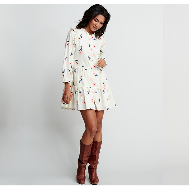 Women's Kalani Dress, Blossom Flower - Dresses - 4