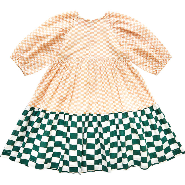 Danielle Maxi Dress, Mixed Check - Dresses - 7