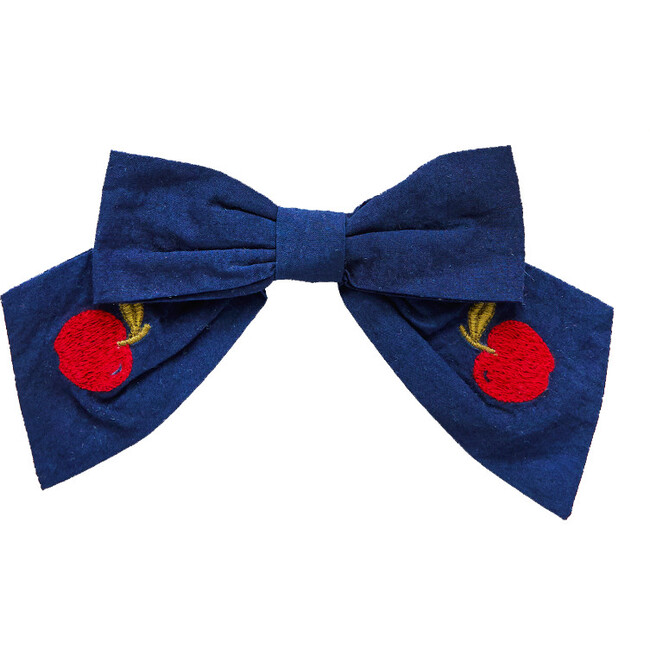 Bow, Apple Embroidery - Bows - 1