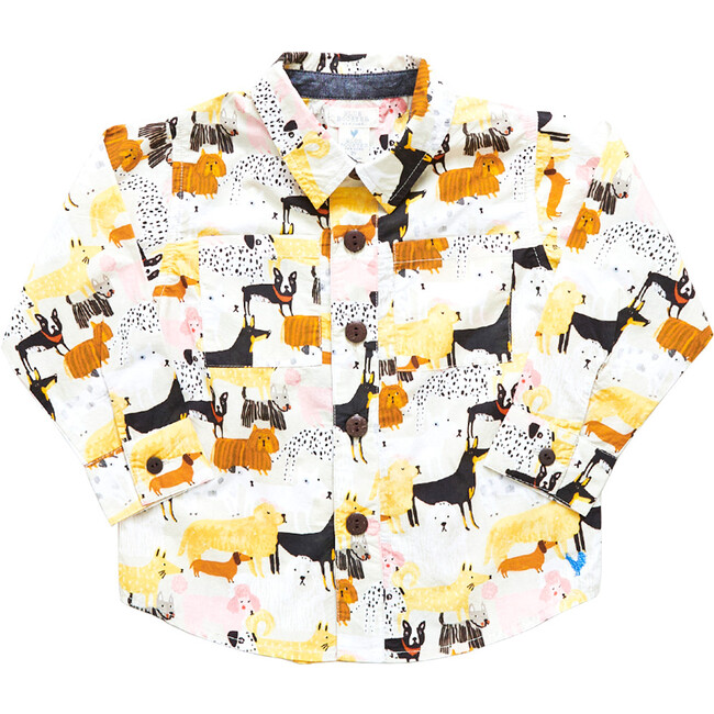 Boys Jack Shirt, Dog Park - Shirts - 1