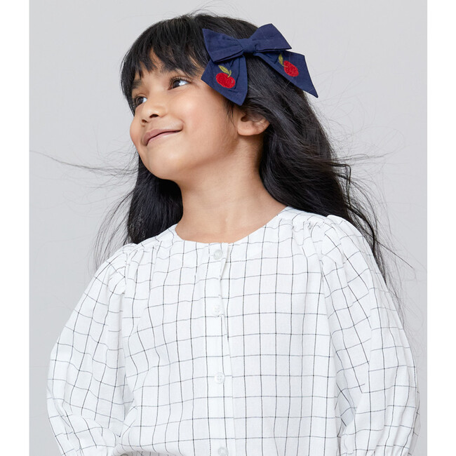 Bow, Apple Embroidery - Bows - 3