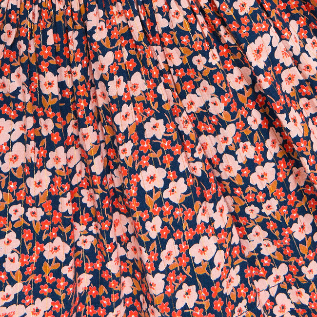 Stevie Dress Set, Navy Ditsy Floral - Dresses - 6