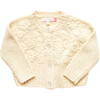 Blossom Sweater, Cream - Sweaters - 1 - thumbnail