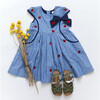 Eden Dress, Apple Embroidery - Dresses - 7