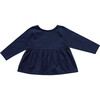 Organic Bette Top, Navy - Tunics - 1 - thumbnail