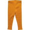 Organic Rib Legging, Inca Gold - Leggings - 3