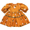 Maribelle Dress, Gold Flower - Dresses - 1 - thumbnail