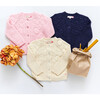 Blossom Sweater, Cream - Sweaters - 6 - thumbnail