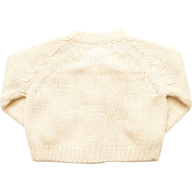Blossom Sweater, Cream - Sweaters - 7