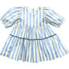 Maribelle Dress, Sky Stripe - Dresses - 1 - thumbnail