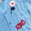 Grandpa Sweater, Baby Blue - Sweaters - 3