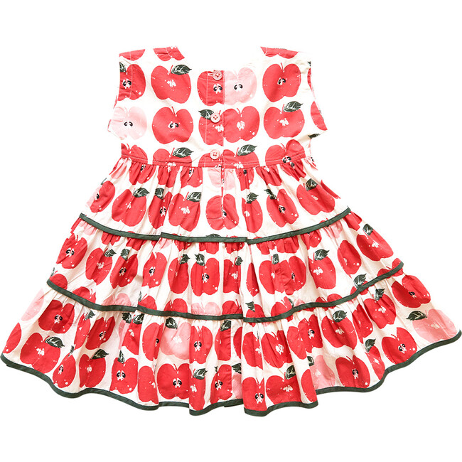 Peachy Dress, Apple Stamp - Dresses - 7