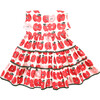 Peachy Dress, Apple Stamp - Dresses - 7