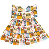 Kit Dress, Multi Crayons - Dresses - 6