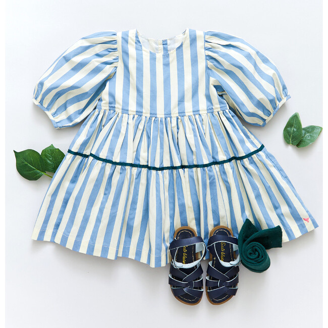 Maribelle Dress, Sky Stripe - Dresses - 7