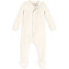 Skylar Footed Sleeper, Natural - Bodysuits - 1 - thumbnail