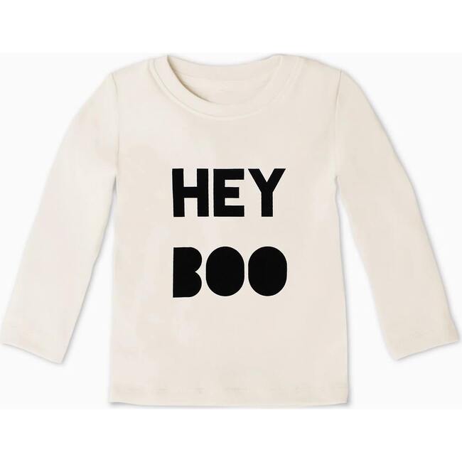 Hey Boo Halloween Long Sleeve Shirt - Shirts - 1