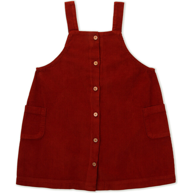 Posie Corduroy Pinafore Dress - Dresses - 1