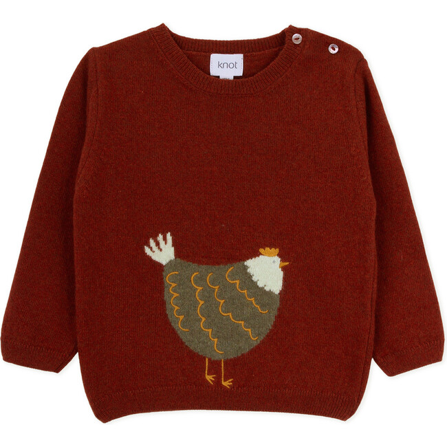 Chicken Knitted Sweater - Sweaters - 1