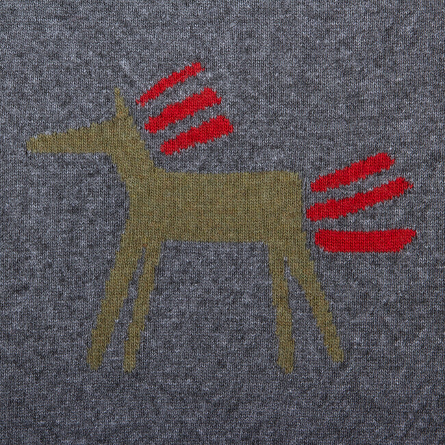 Horse Knitted Sweater - Sweaters - 2