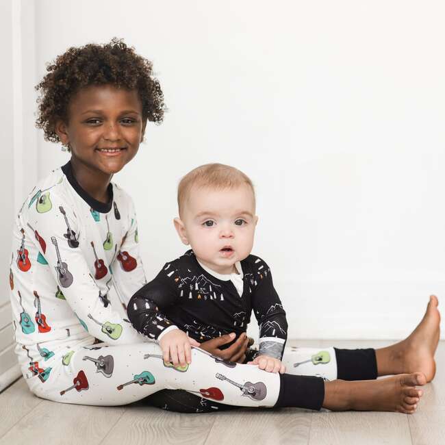 Midnight Camping Bamboo Footed Sleeper - Pajamas - 2