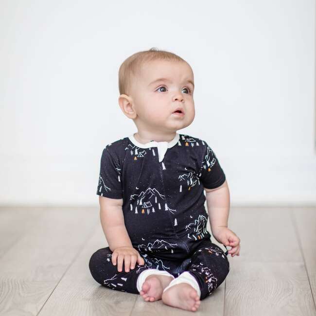 Midnight Camping Convertible Bamboo Romper - Rompers - 2