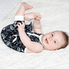 Midnight Dino Bamboo Tank Romper - Rompers - 2